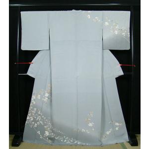 専用Y3562◇美品 胴抜き 正絹 作家物落款 手縫い仕立て 付下げ 着物 Y1423◇美品 正絹 孝美落款 辻ヶ花 手縫い ワイドサイズ 訪問着