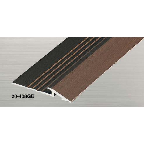 ▲●u.アシスト/Assist【20-408GB (2m)】床金物 アルミ見切り アルミ製 穴有 ブ...