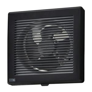 バクマ工業 【KPT-08JL-BK】ブラック パイプ用ファン 強制排気用 常時