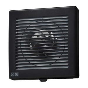 バクマ工業 BEAR 強制排気用 パイプファン KP-08D-BK ブラック 連結