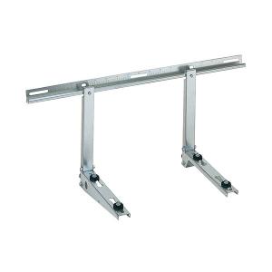 ●バクマ工業 【B-KZAM】室外ユニット用据付架台 壁面用架台 高耐蝕溶融メッキ鋼板 W=70〜940 D=160〜342〔HE〕