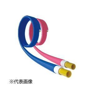 ▲ブリヂストン 配管部材【PL16JFBSC】ブルー らく楽コルゲートパイプ (コルゲート被覆パイプ...
