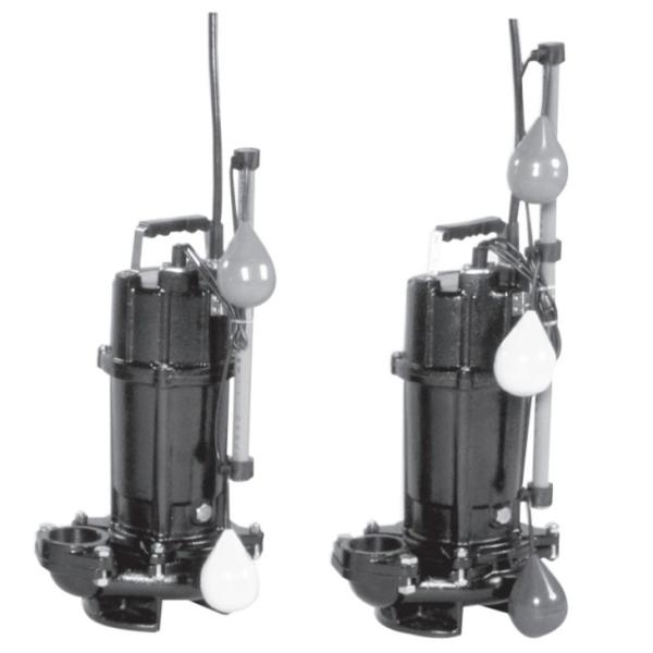 ●エバラ/荏原【40DVSA6.15SB+40DVSJ6.15SB】雑排水用セミボルテックス水中ポン...
