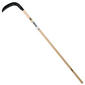 在庫あり 土佐刃物 造林鎌 両刃小曲 380g 椎1200mm柄付 カバー付