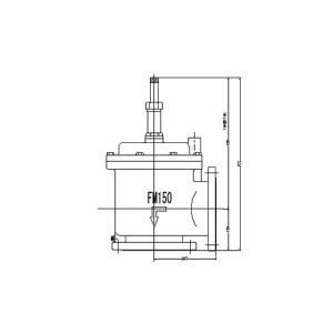 三菱（MITSUBISHI） ○三菱 BF-21T5 換気扇 片吸込形シロッコファン