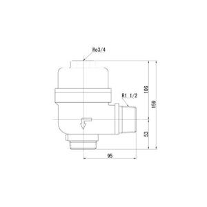 荏原製作所 20HPE0.15S HPE型 浅井戸用インバータポンプ 150W 単相100V