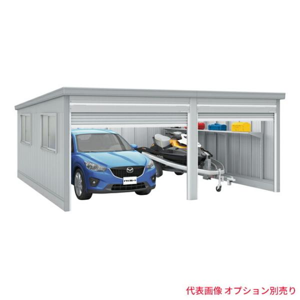 ●u.イナバ物置/稲葉製作所 ガレージ【GRN-3126・52S】SG スノーグレー GRN ガレー...