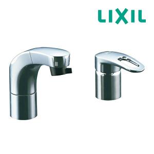 ▽《在庫あり》◆15時迄出荷OK！INAX/LIXIL 水栓【SF-810SYU】ホース引出式シングルレバー洗髪シャワー混合水栓｜家電と住設のイークローバー