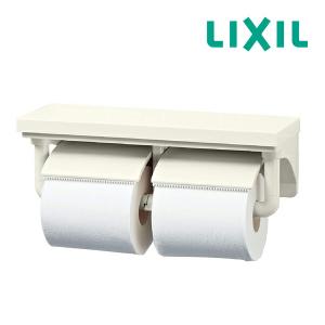 ∠▽《》15時迄出荷OK！INAX/LIXIL棚付2連紙巻器 BN8オフホワイト