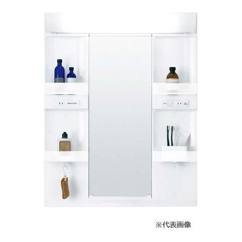 ●INAX/LIXIL ピアラ【MARE-751XS】ミラーキャビネット 1面鏡 LED照明 スタン...