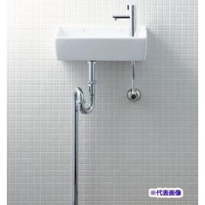 INAX/LIXIL【L-A35HB】狭小手洗器 手洗タイプ（角形） ハイパーキラミック 床排水（Sトラップ） 床給水 一般地・寒冷地共用〔HC〕｜clover8888