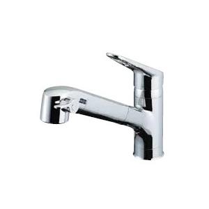 ▽INAX/LIXIL【JF-AB466SYX（JW）】浄水器内蔵シングルレバー混合水栓 Sタイプ(エコハンドル) 一般地