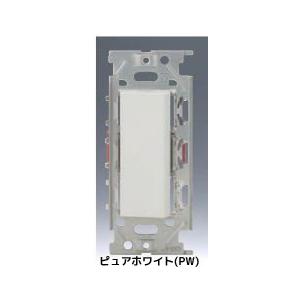 β神保電器 配線器具【NKW01008 PW】ピュアホワイト NKシリーズ スイッチ シングルセット 受注生産