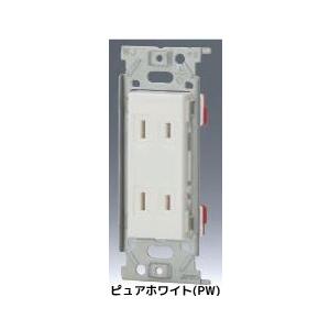 ###β神保電器 配線器具ピュアホワイト NKシリーズ 埋込ダブルコンセント