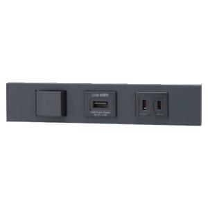 β神保電器 配線器具【KAG-2701SG】ソリッドグレー NKシリーズ 家具