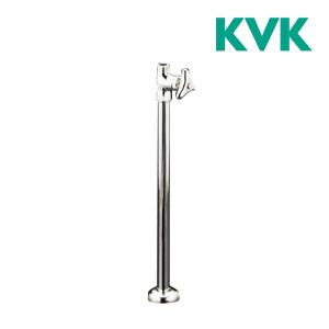 ▽《》15時迄出荷OK！KVK 水栓金具 ストレート形止水栓(給水管420mm・銅パイプ・ナットなし・固定こま)
