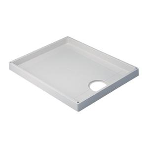 カクダイ（KAKUDAI） 洗濯機用防水パン 水栓つき ホワイト 幅640mm 