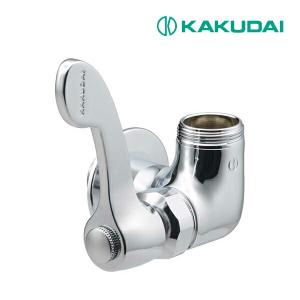 カクダイ厨房用左ハンドル横形自在水栓本体