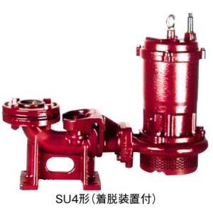 ○川本ポンプ【ZUJ-656-1.5L】60Hz 汚水・汚物水中ポンプ 2極 着脱装置