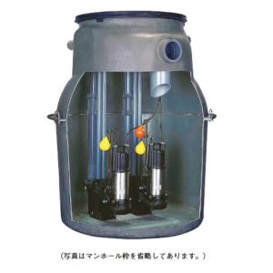 ○川本ポンプ【ZUJ-656-1.5L】60Hz 汚水・汚物水中ポンプ 2極 着脱装置