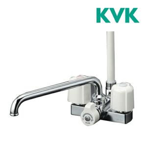 ∠▽《》15時迄出荷OK！KVK 水栓金具デッキ形2ハンドルシャワー