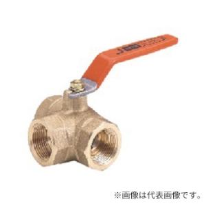 KITZ ボールバルブ 三方 黄銅 400型/TN-20A 20mm キッツ ボール弁 配管