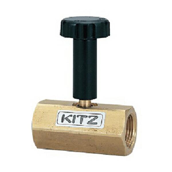 キッツ/KITZ 【BSGVL10A】黄銅製 ゲージバルブ 圧力計用ニードル弁 ロングハンドルタイプ...