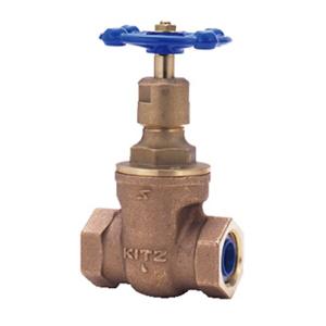 KITZ（キッツ） 【L32A】青銅製 ゲートバルブ 10K 1 1/4〔IE〕 : 家電