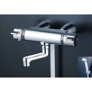 KVK 水栓金具【KF800TGN】サーモスタット式シャワー(スカートソケットタイプ) 80mmパイ...