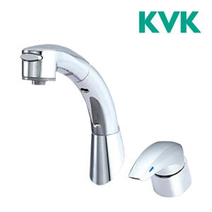 KVK 水栓金具【KM5081Z】シングルレバー式混合栓(寒冷地用)〔HB