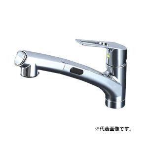 KVKシャワー　混合栓 KVK シングルシャワー付混合栓 センサー付 ACタイプ eレバー