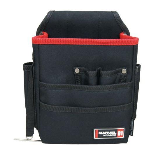 βマーベル/MARVEL ポケット・安全サポート【MDP-SF01】腰袋 ソフトフィット2段 ソフト...