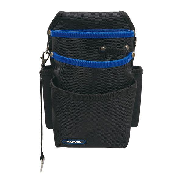 βマーベル/MARVEL ポケット・安全サポート【MDP-SS77】腰袋3段 取り外しポーチ付 Sm...