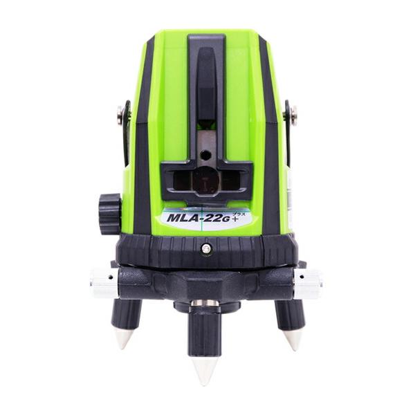 ●∂マイト工業 レーザー墨出し器【MLA-22G+】マイティライン 本体 (LDグリーンレーザー 天...
