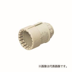 未来工業 【MFSK-16G(10個入)】ベージュ コネクタ (PF管用) サイズ16 適合ノック径φ27 Gタイプ