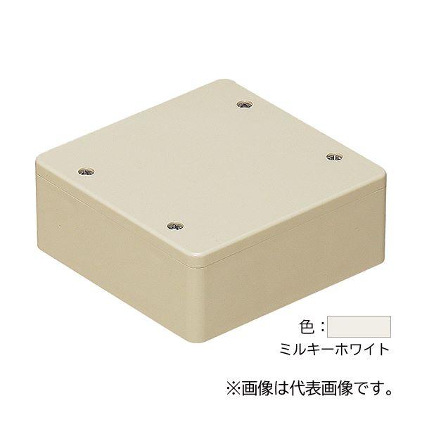 未来工業 【PVK-ALOPM】ミルキーホワイト PVKボックス (防水タイプ) 大形四角(浅型) ...