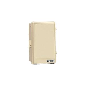 未来工業 WB-2AJ ベージュ色 ウォルボックス （屋根付 タテ型） : エヌ