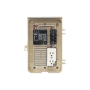 未来工業 屋外電力用仮設ボックス 漏電しゃ断器・分岐ブレーカ