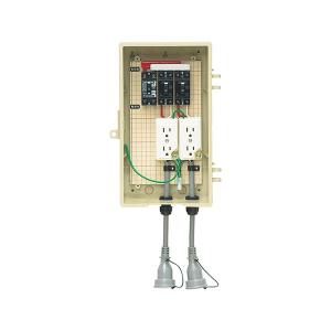 未来工業 1L-1CK 屋外電力用仮設ボックス MIRAI : 住設と電材の洛電