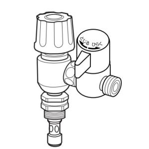 ナニワ製作所 【NSP-SXH7】浄水器・食器洗い乾燥機用分岐水栓 シングル