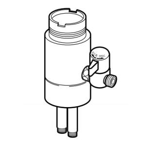 ナニワ製作所【NSP-SXM8】浄水器・食洗器用分岐水栓〔▽〕 : 家電と住