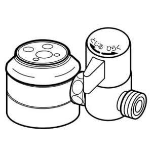 ナニワ製作所【NSP-SXM8】浄水器・食洗器用分岐水栓〔▽〕 : 家電と住