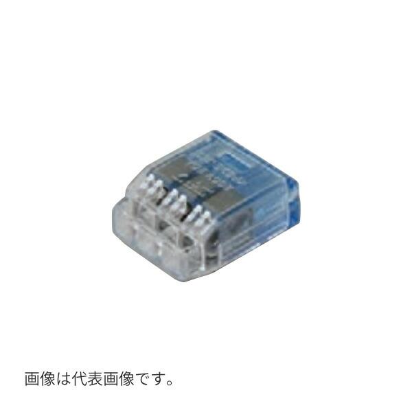 Яニチフ 【QLX 3 50個】青透明 クイックロック 差込形電線コネクタ