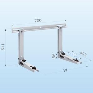 日晴金属 クーラーキャッチャー エアコン室外機用日除け C-TPJ2 (C-TPJ
