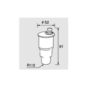 ♪ノーリツ 関連部材【0700957】エアーベント AV-1/2B-7K