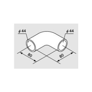 ♪ノーリツ GSYガスふろがま用部材【8557004】ゴムエルボB （1個入り）