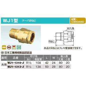 オンダ製作所【WJ8-1313-S】ダブルロックジョイント WJ8型 Rc オンダ製作所【WJ8-1313-S】ダブルロックジョイント WJ8型 Rc