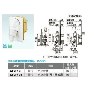 オンダ製作所【WF1-1325】WF1型 洗濯機用コンセント 緊急止水機能付 逆