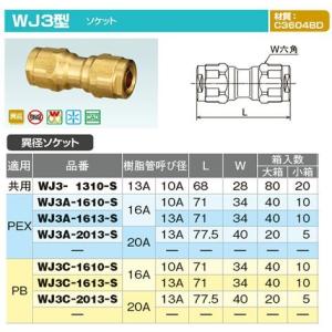 オンダ製作所【WJ1-1313C-S】ダブルロックジョイント WJ1型 テーパお