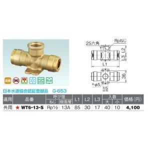オンダ製作所【WL13-1313-S】ダブルロックジョイント WL13型 Rcねじ